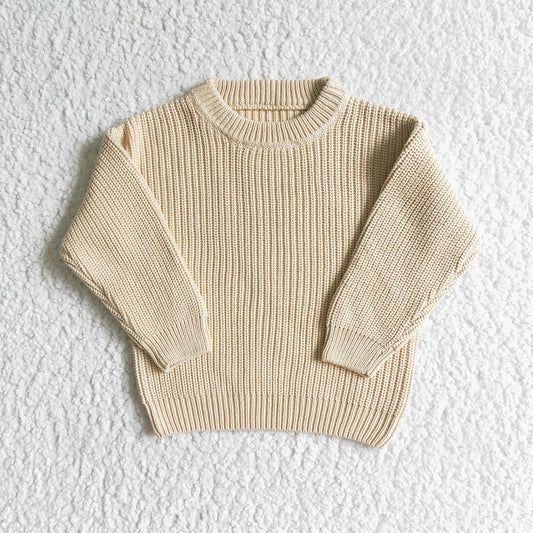Baby Girls Fall ivory Color Sweaters