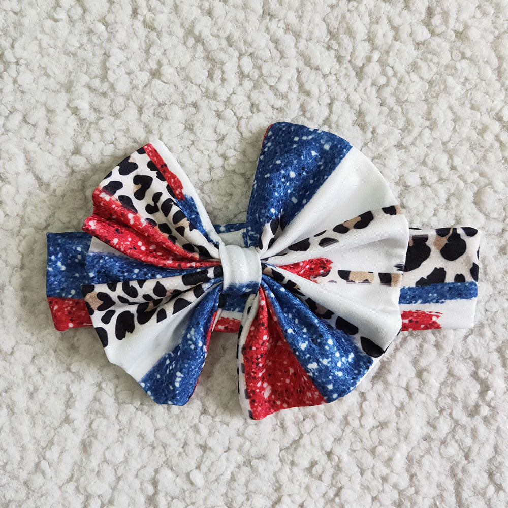 Baby girls fourth of july little miss usa bummie sets(can choose headband here)