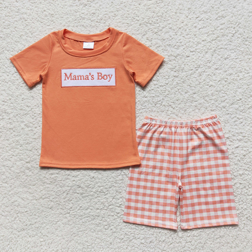 Baby Boys Mommy's Boy Shorts Sets