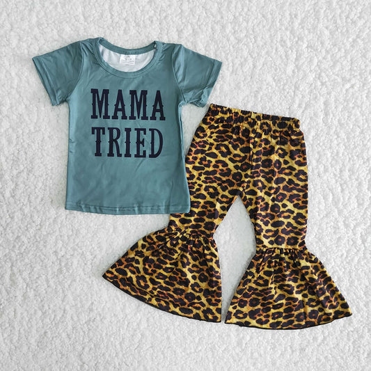 Mama tried leopard set