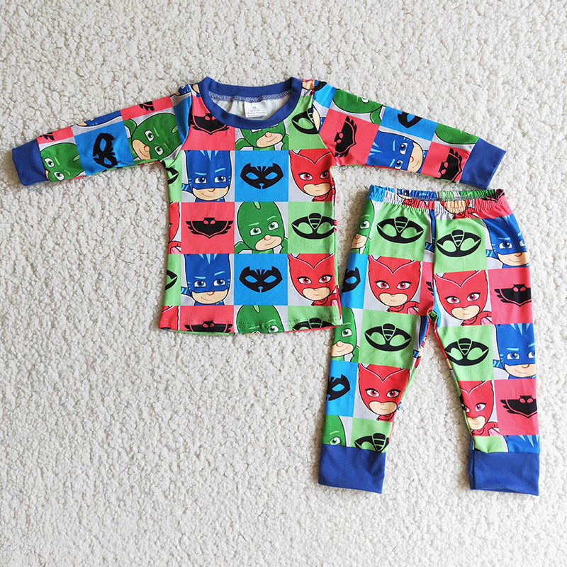 Baby kids pj cartoon pajamas