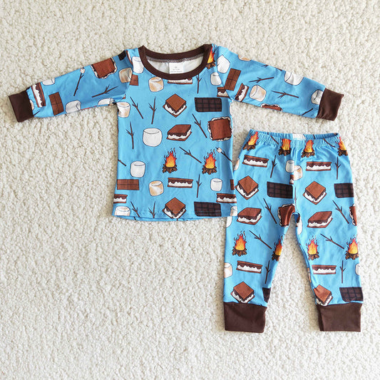 Boys Food smores Pajamas