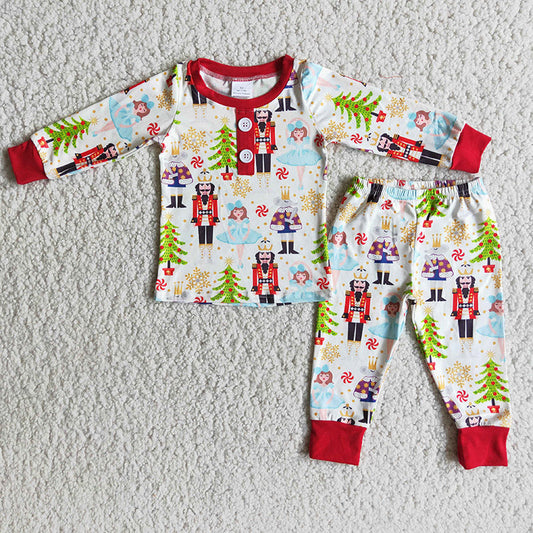 Boys nutcracker pajamas