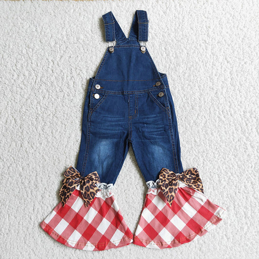 Denim overall jeans pants