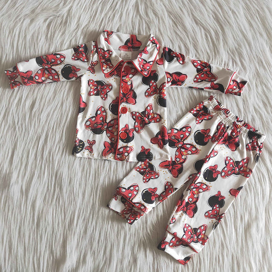 Girls Minnie Pajamas