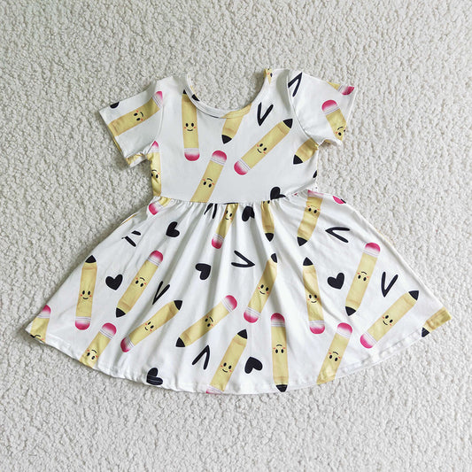 Baby girls back to school pencil dresses