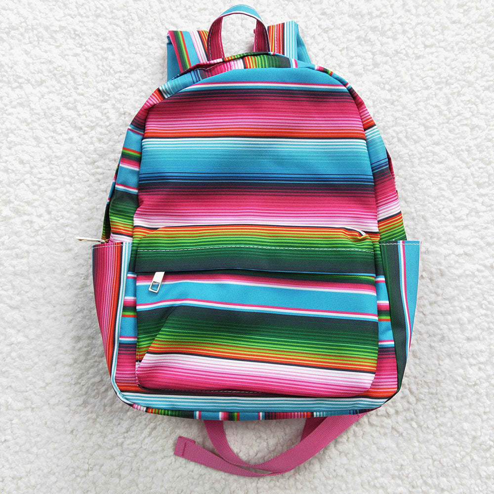 Baby Kids Children Western Serape Stripe Back Bags