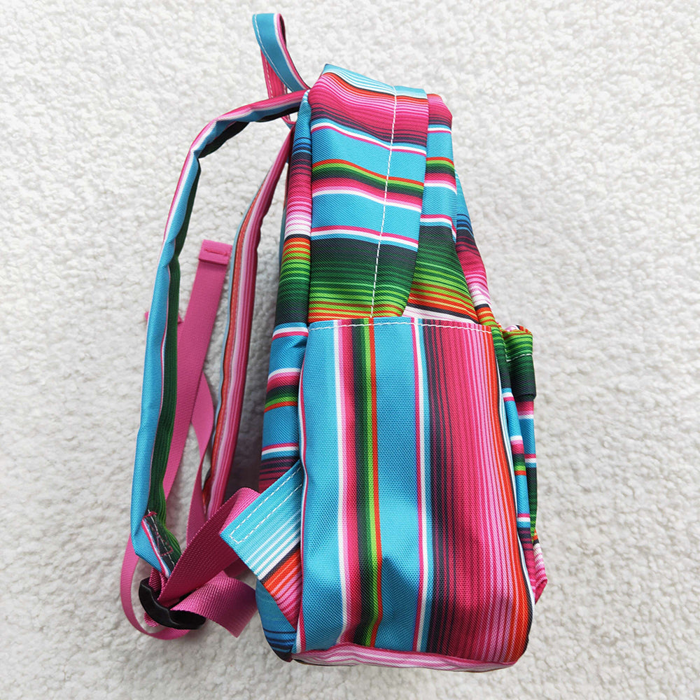 Baby Kids Children Western Serape Stripe Back Bags