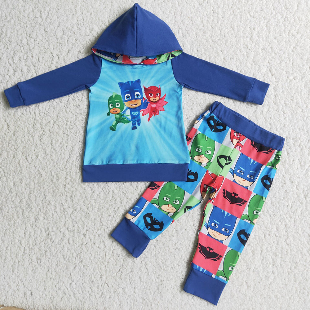 Baby boys PJ's Fall hoodie sets