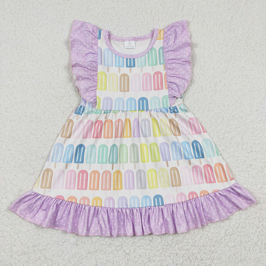 Baby Girls Popstick Ruffle Knee Length Dresses