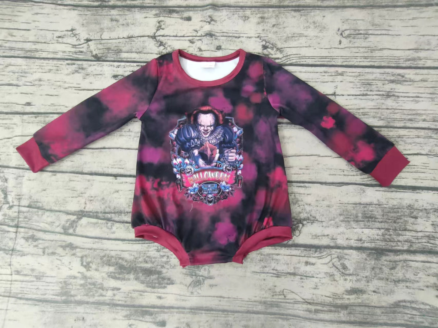 Baby girls Halloween cartoon rompers