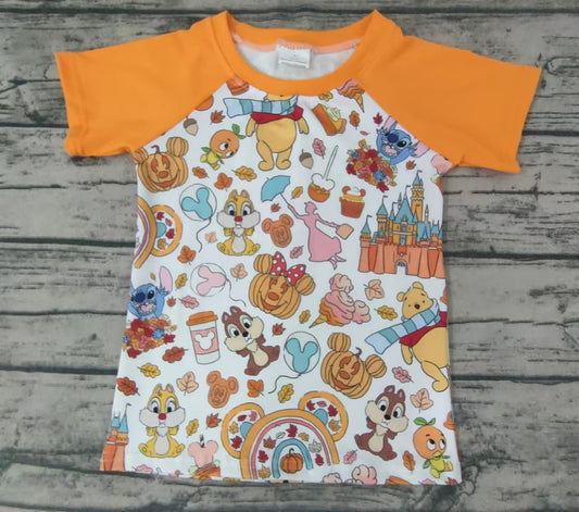 Baby Boys short sleeve bear cartoon shirts