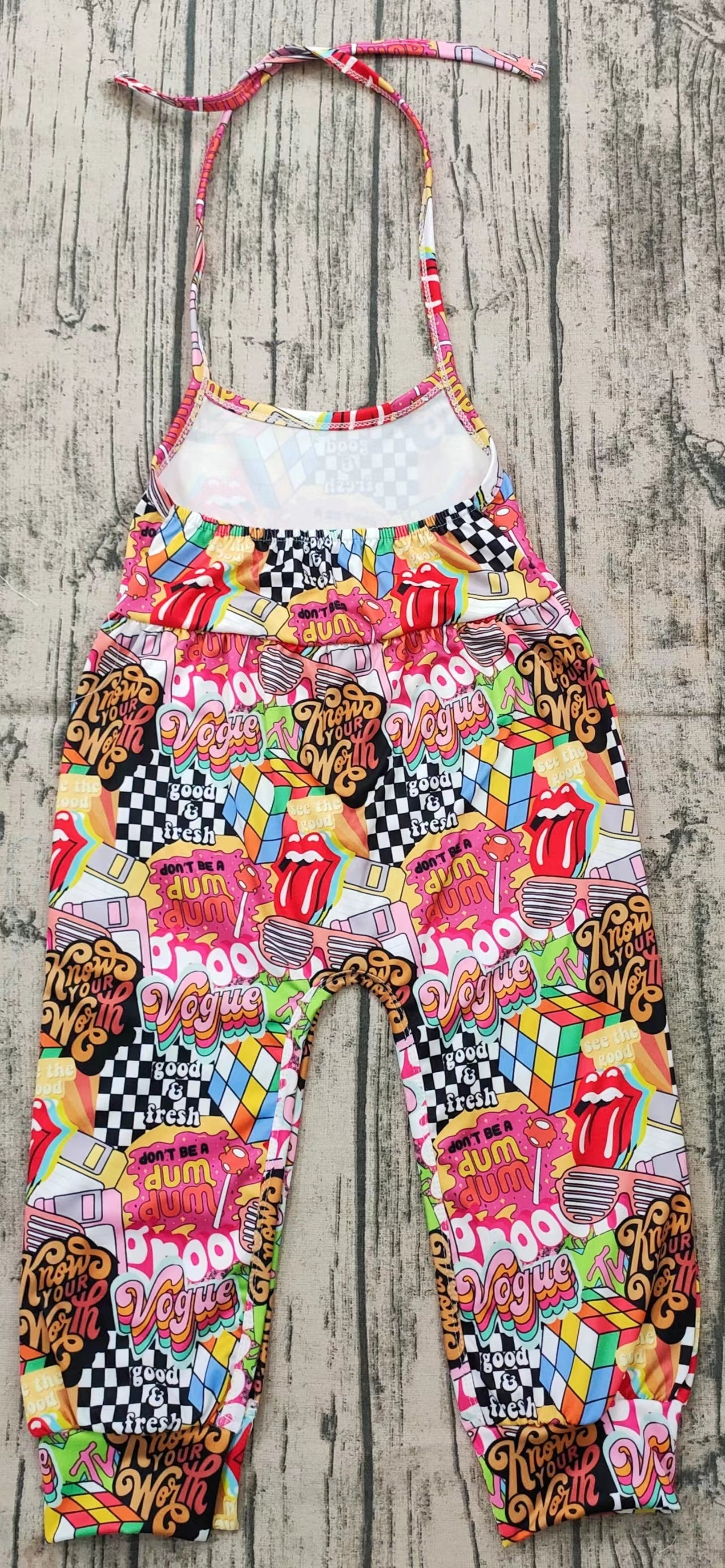 Baby girls Mouth Jumpsuits