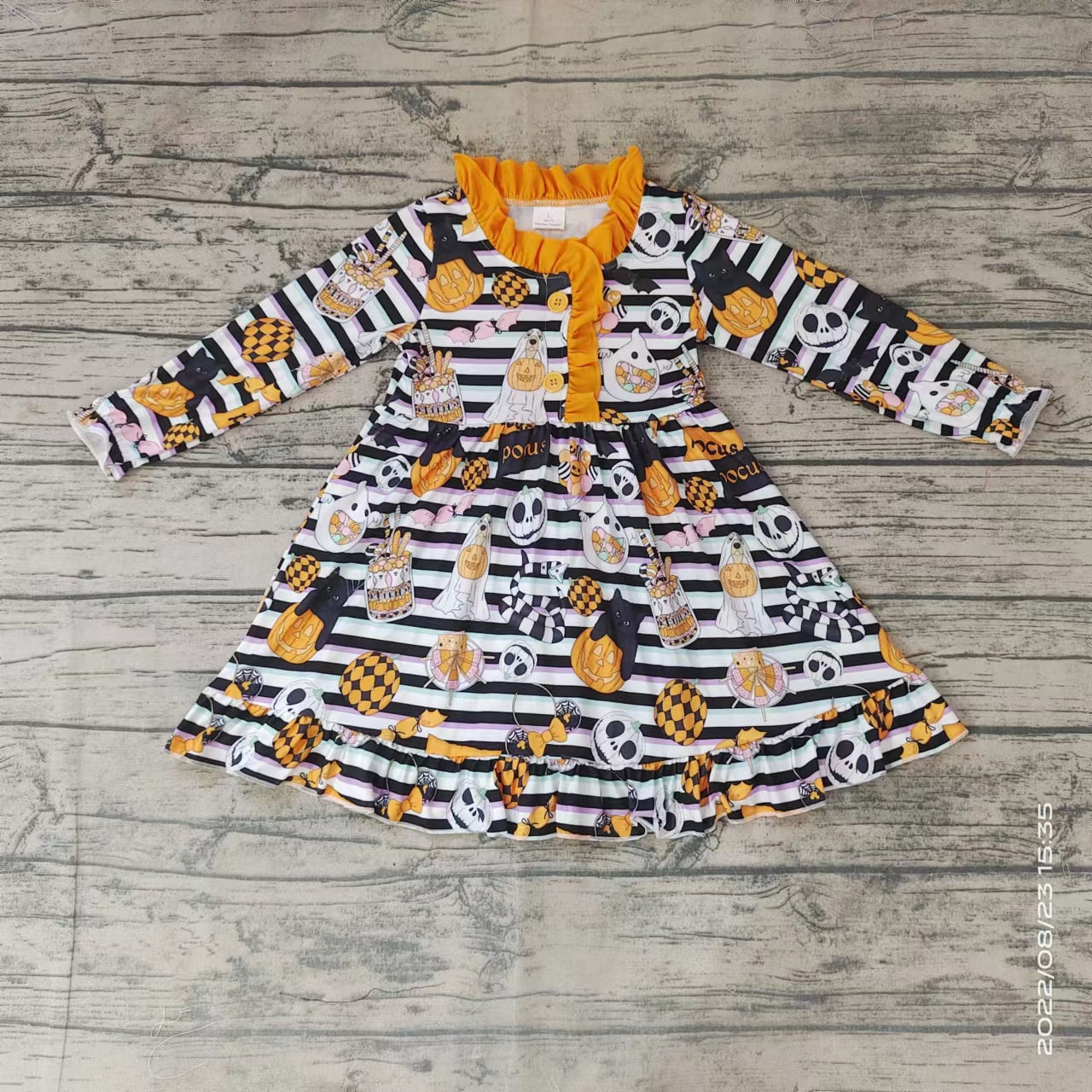 Baby girls Halloween witches gowns dresses