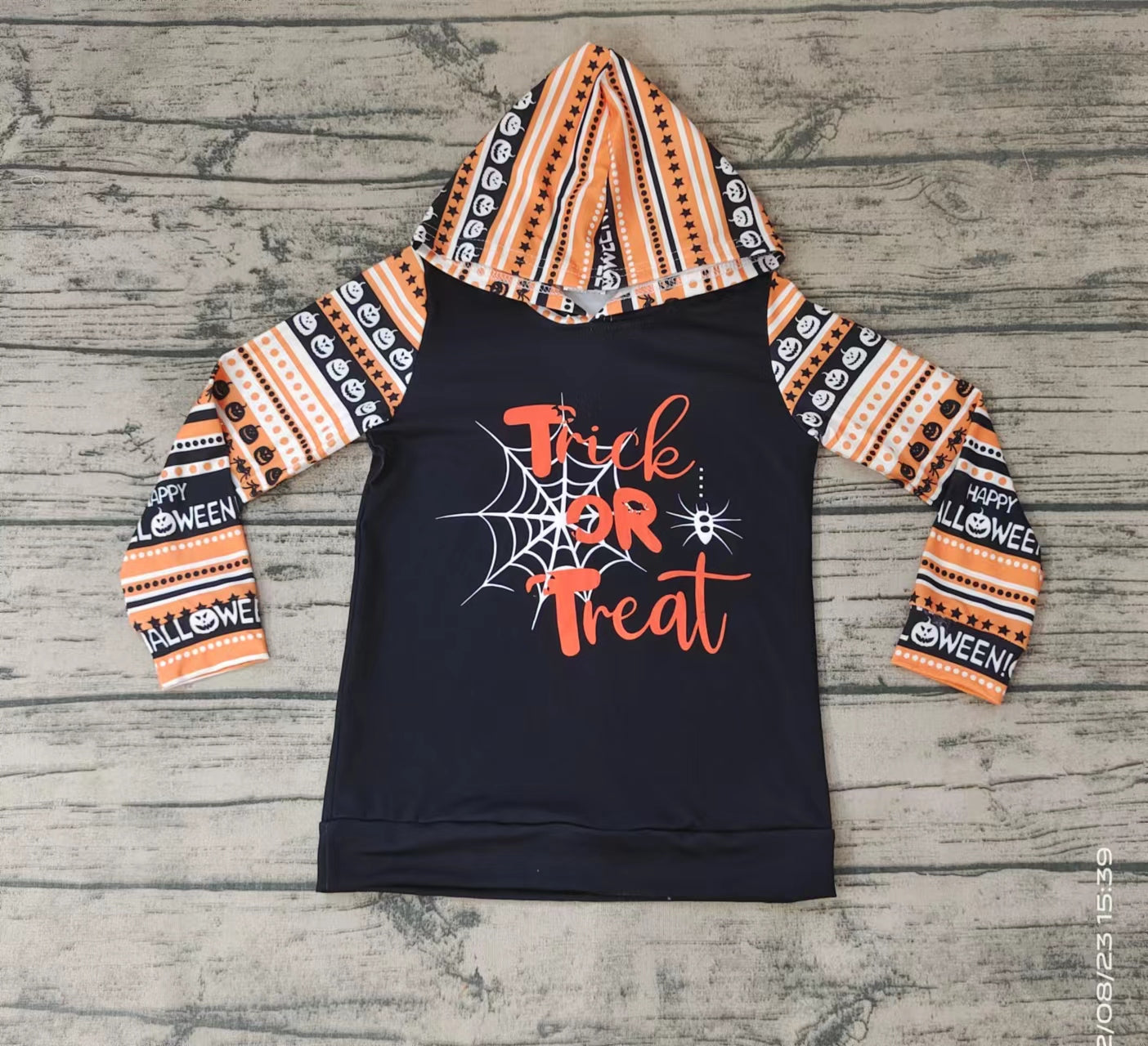 Baby boys Halloween hoodie ghost long sleeve tops