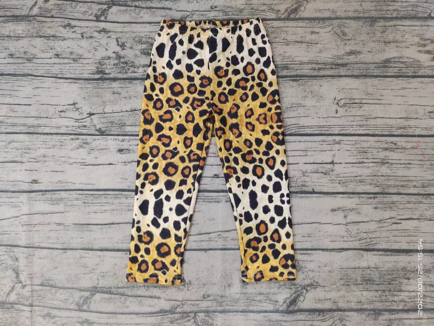 Baby Girls brown leopard colorful legging pants