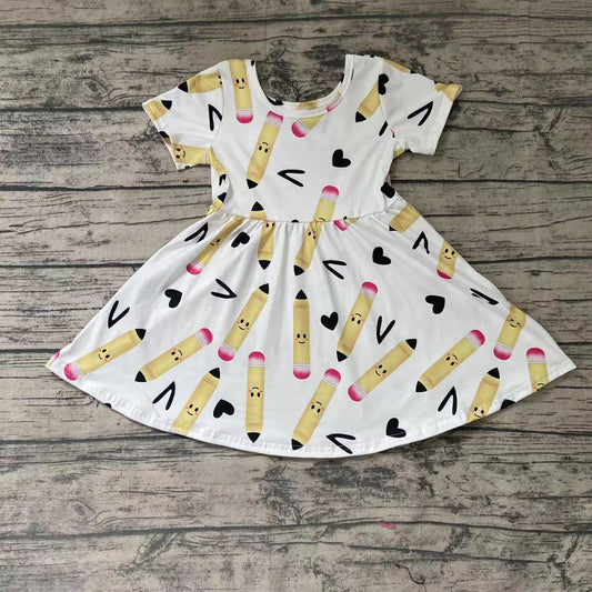 Baby girls back to school pencil dresses