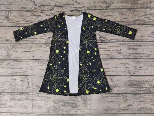 Baby girls Halloween spider jackets cardigans