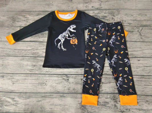 Baby boys Halloween dinosaur pajamas pants clothes