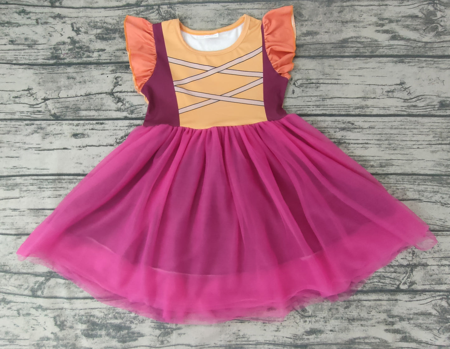 Baby girls Halloween witch tutu dresses 3