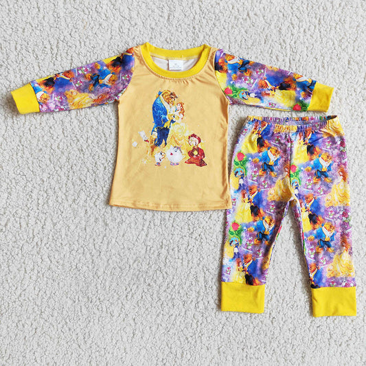 Girls Princess pajamas 3