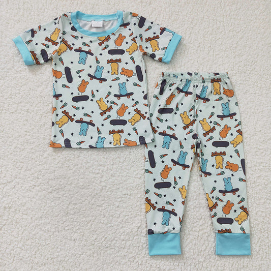 Baby Boys Rabbit Easter Pajamas sets
