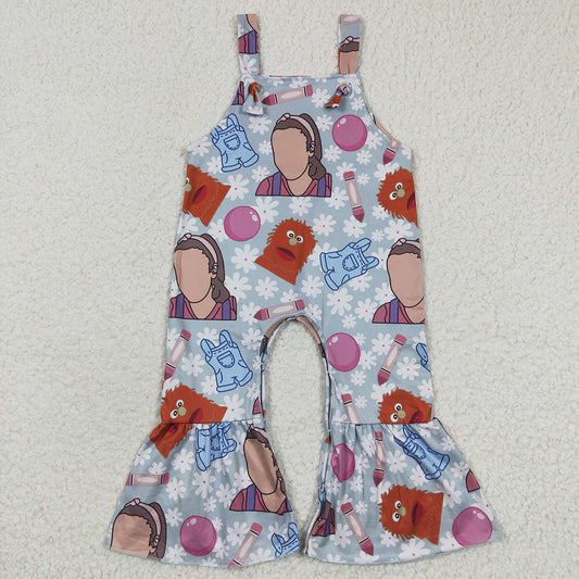 Baby Girls Strap Jumpsuits Teacher Rompers