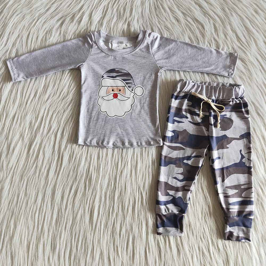 Boys santa pants sets