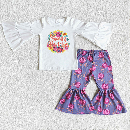 Sassy Britches floral bell sets