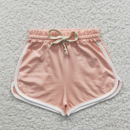 Baby Girls Pink Summer Sports Design Shorts