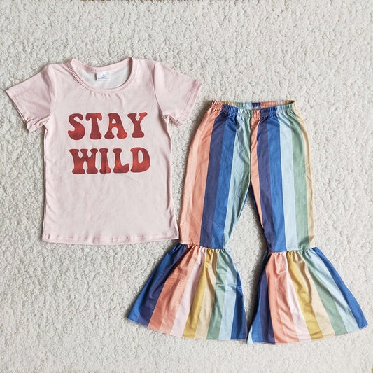 Pink stay wild set