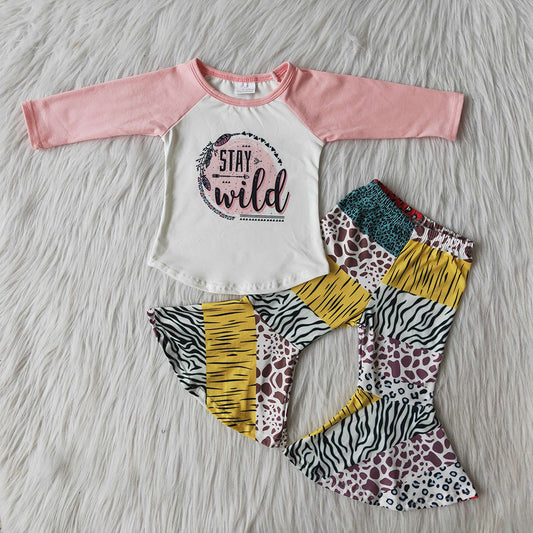 Stay wild cheetah bell set