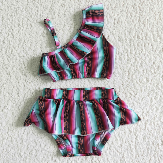 Baby Girls western swimsuits 2pcs