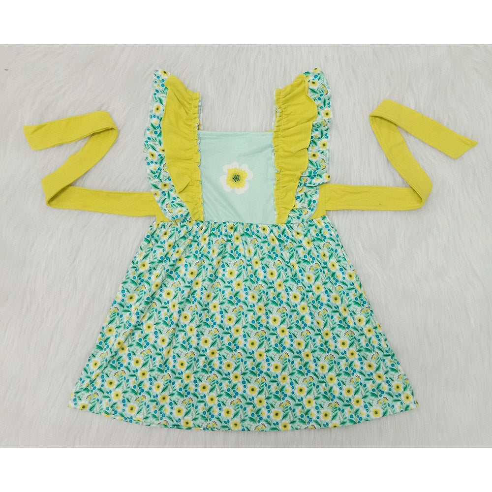 Sunflower belt dresses