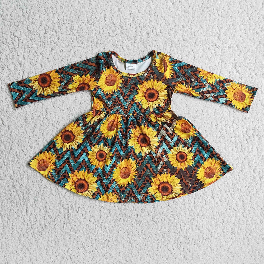 Sunflower stripe dresses