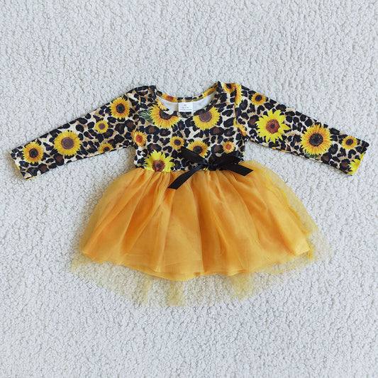 Sunflower tutu dresses