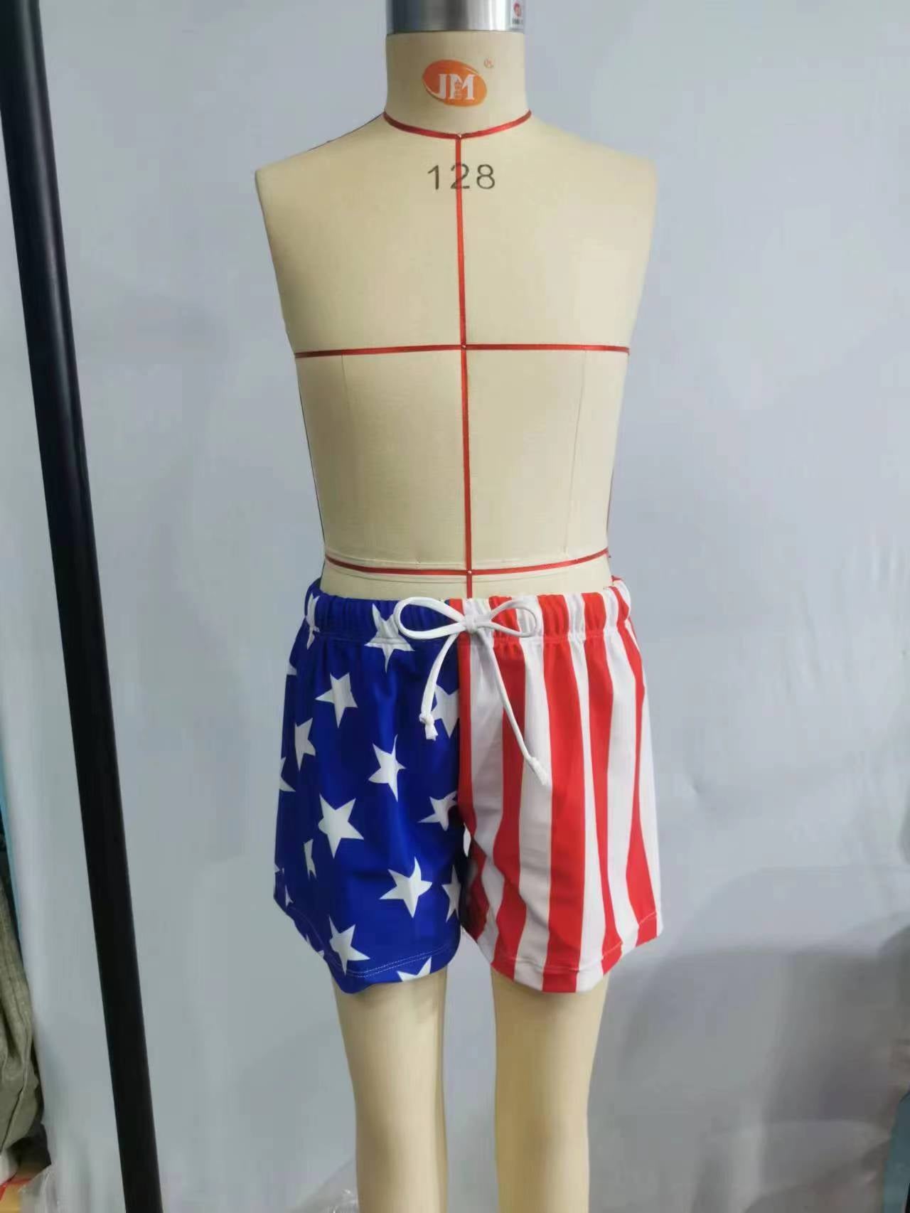 Baby Boys 4th Of July Star Western Trunks Swimsuits