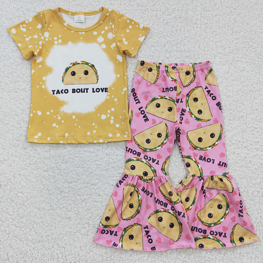 Baby Girls Taco Bell Pants Clothes Sets