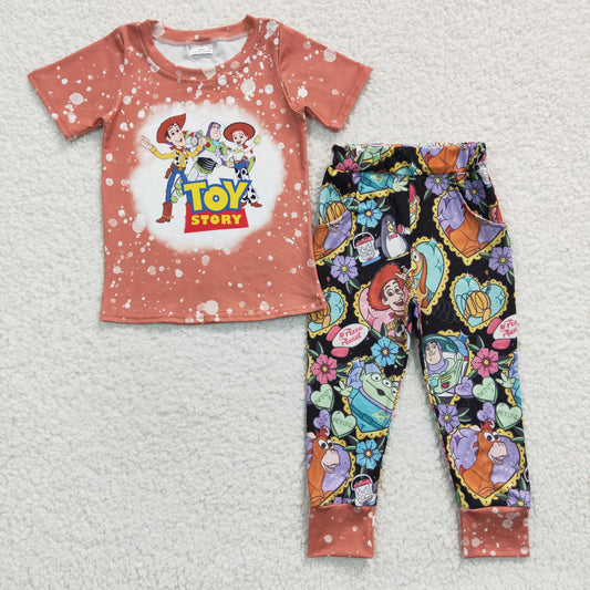 Baby Boys Cartoon Pants Clothes Sets