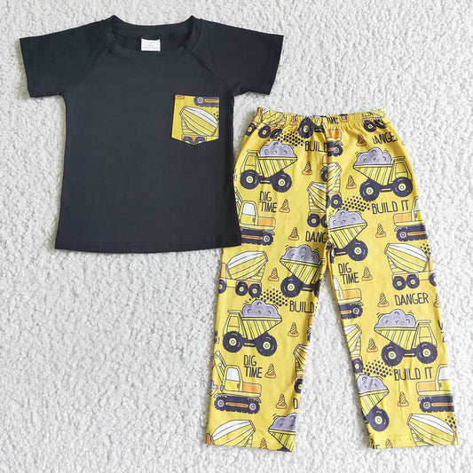 Baby boys danger pocket pants clothes