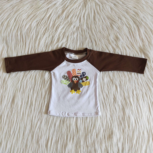 Boys Thanksgiving turkey Shirts