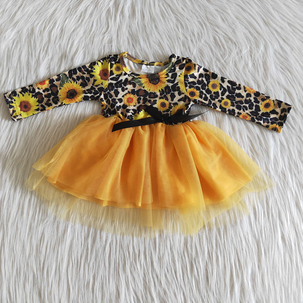 Sunflower tutu dresses