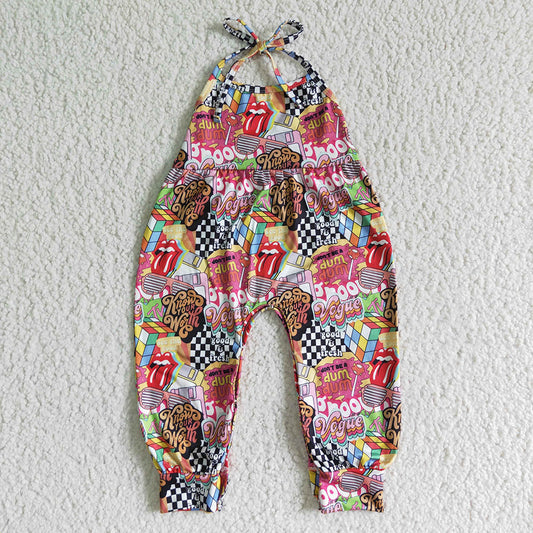 Baby girls Mouth Jumpsuits