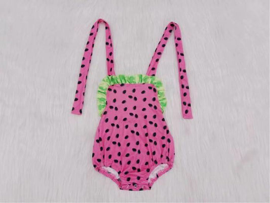 Sling watermelon romper