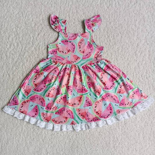 Pink watermelon dresses