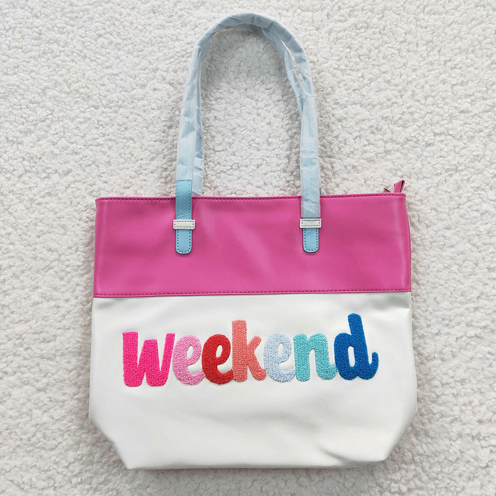 Weekend Square Tote Bags