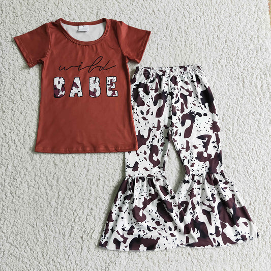 Baby Girls Wild Babe Pants Clothes Sets